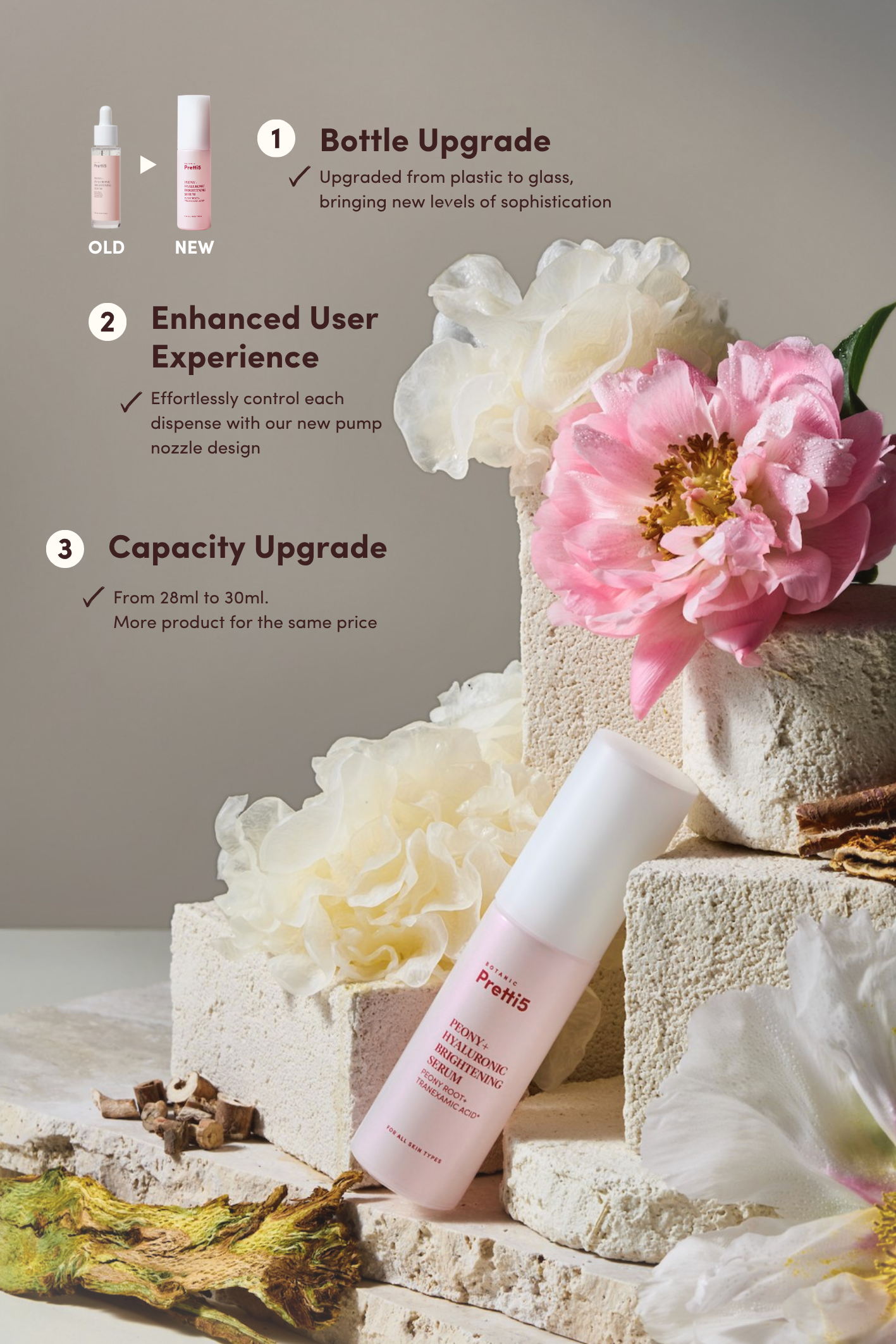 PEONY+ HYALURONIC BRIGHTENING SERUM