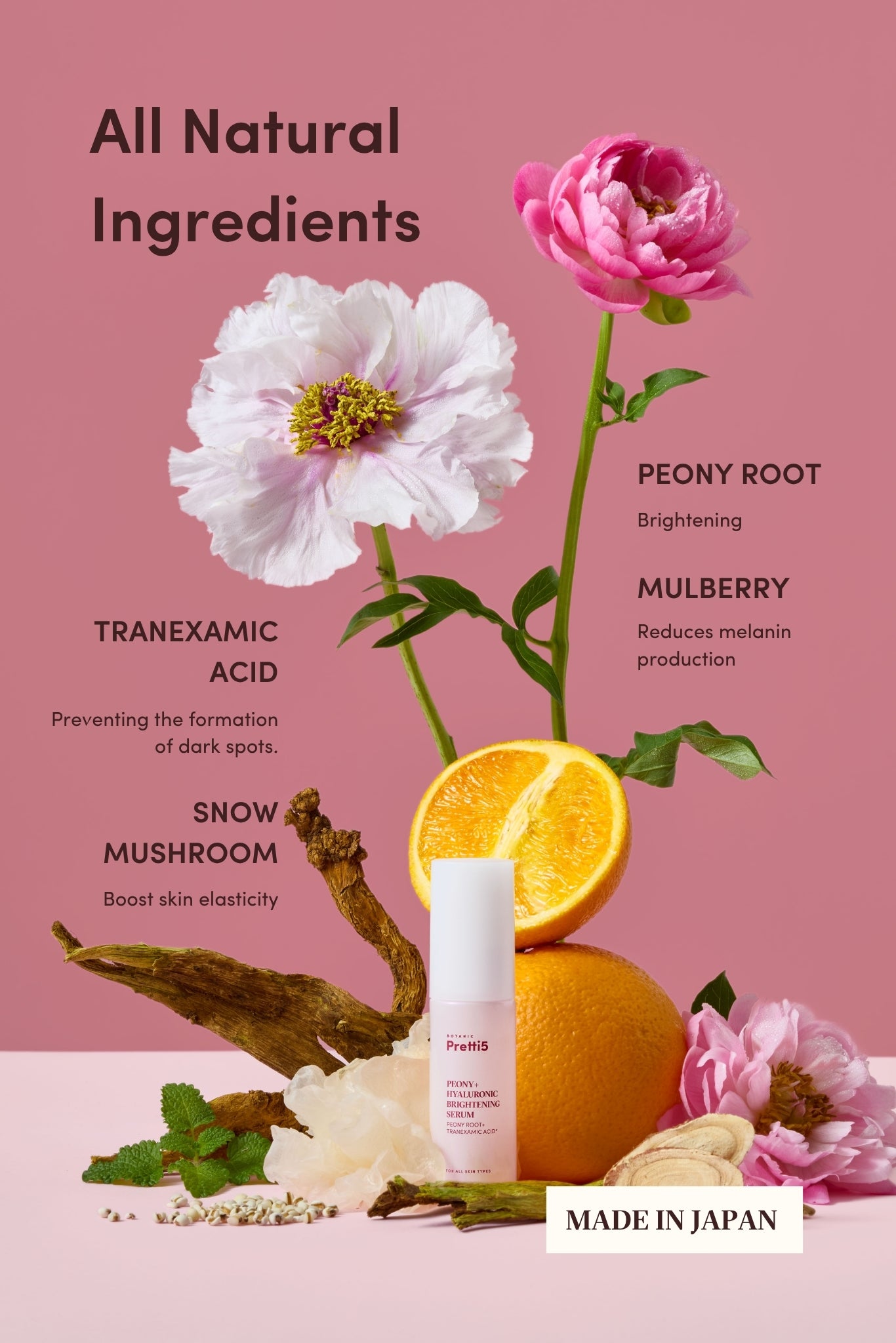 PEONY+ HYALURONIC BRIGHTENING SERUM