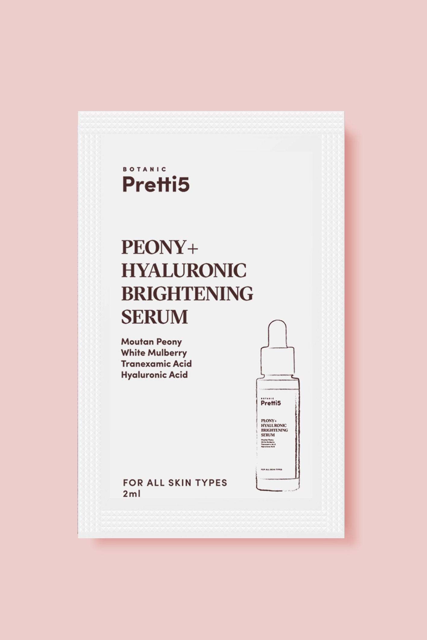PEONY+ HYALURONIC BRIGHTENING SERUM SACHET (2ml)