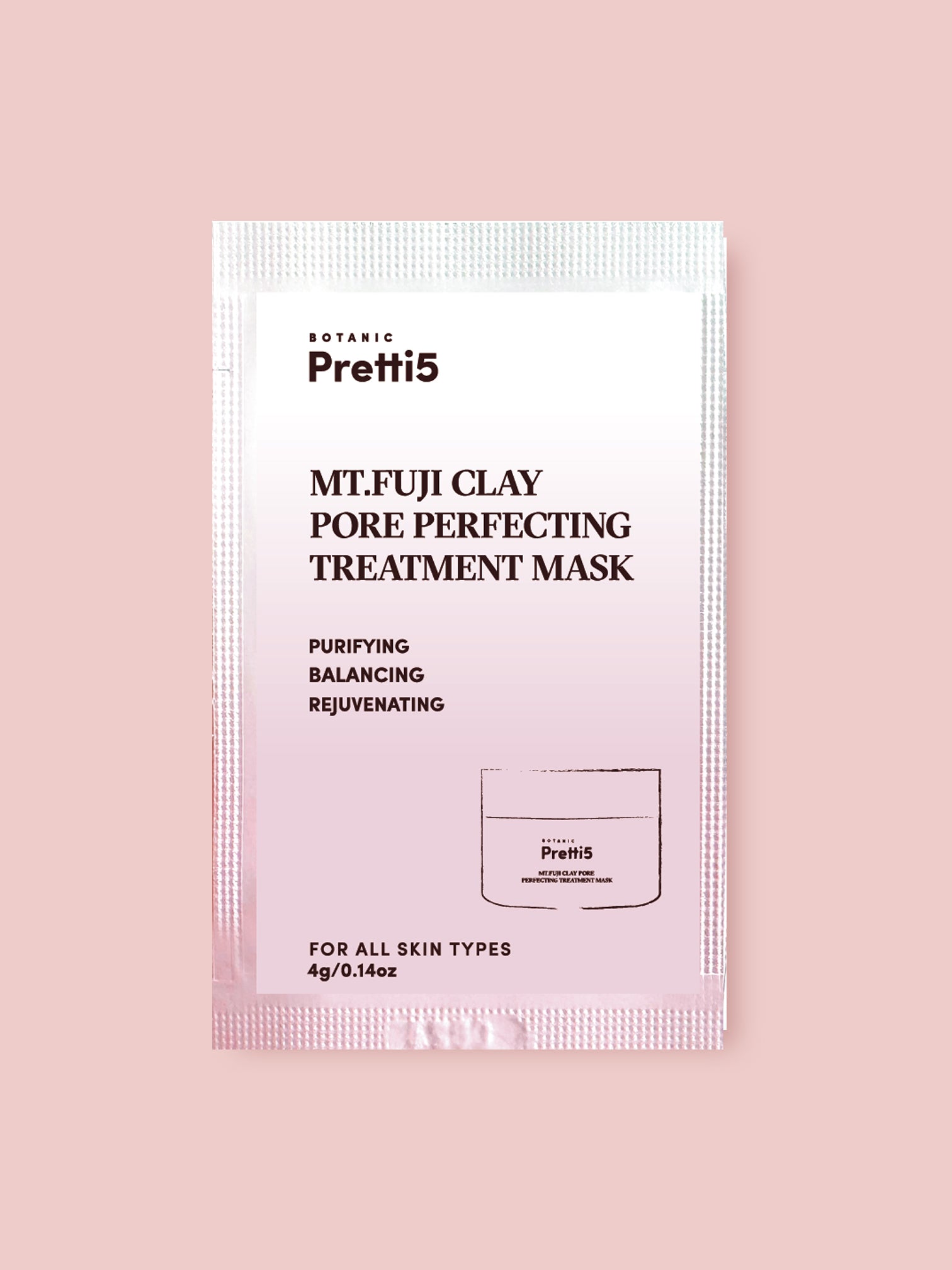 SACHET - MT. FUJI CLAY PORE PERFECTING TREATMENT MASK - 4g