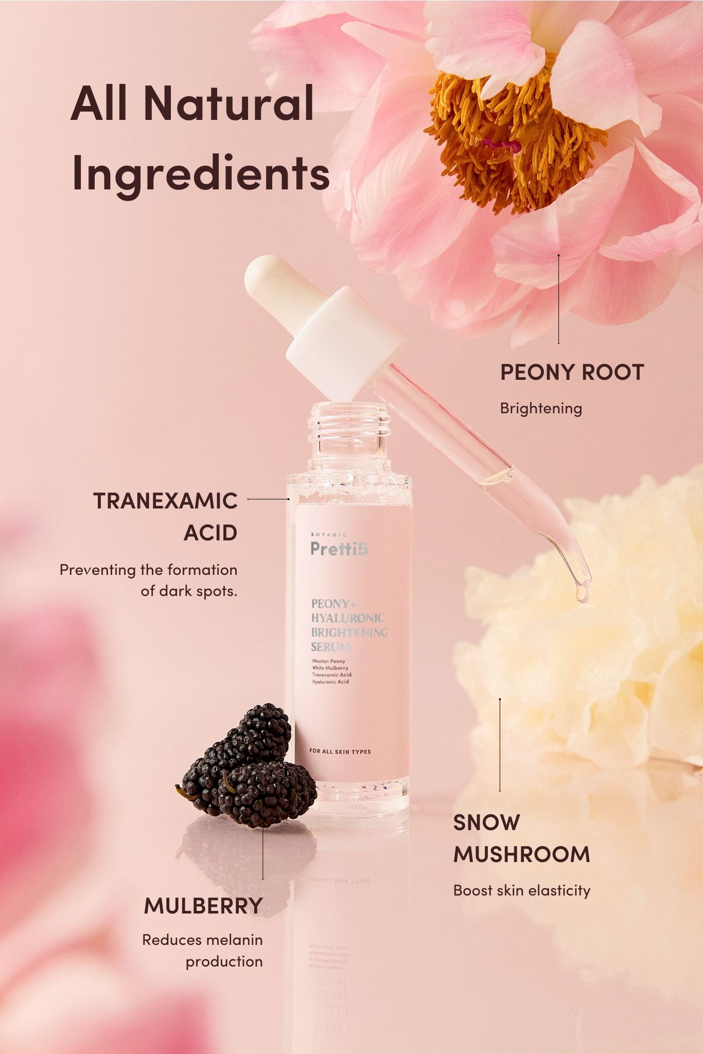 PEONY+ HYALURONIC BRIGHTENING SERUM