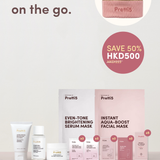 GLOW ON-THE-GO TRAVEL SET