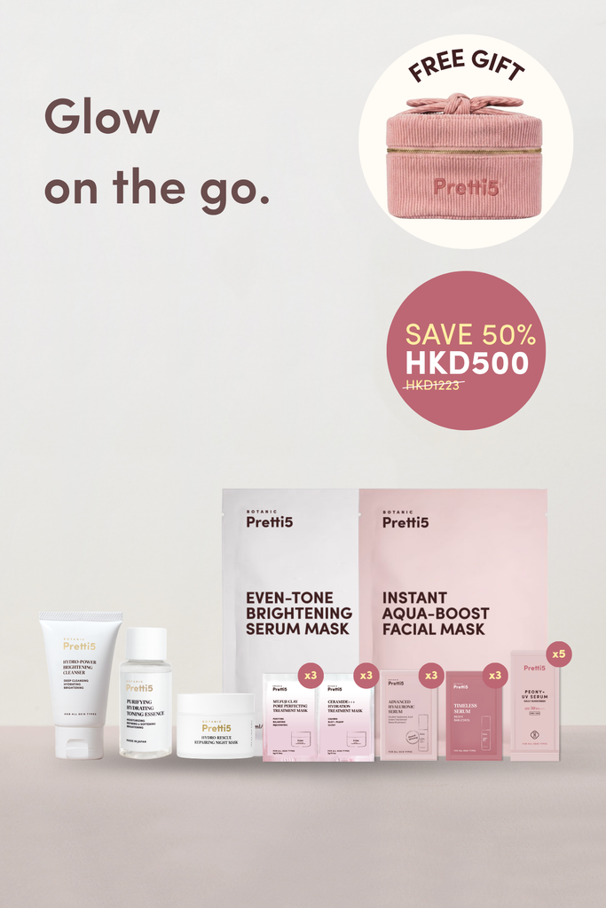 GLOW ON-THE-GO TRAVEL SET