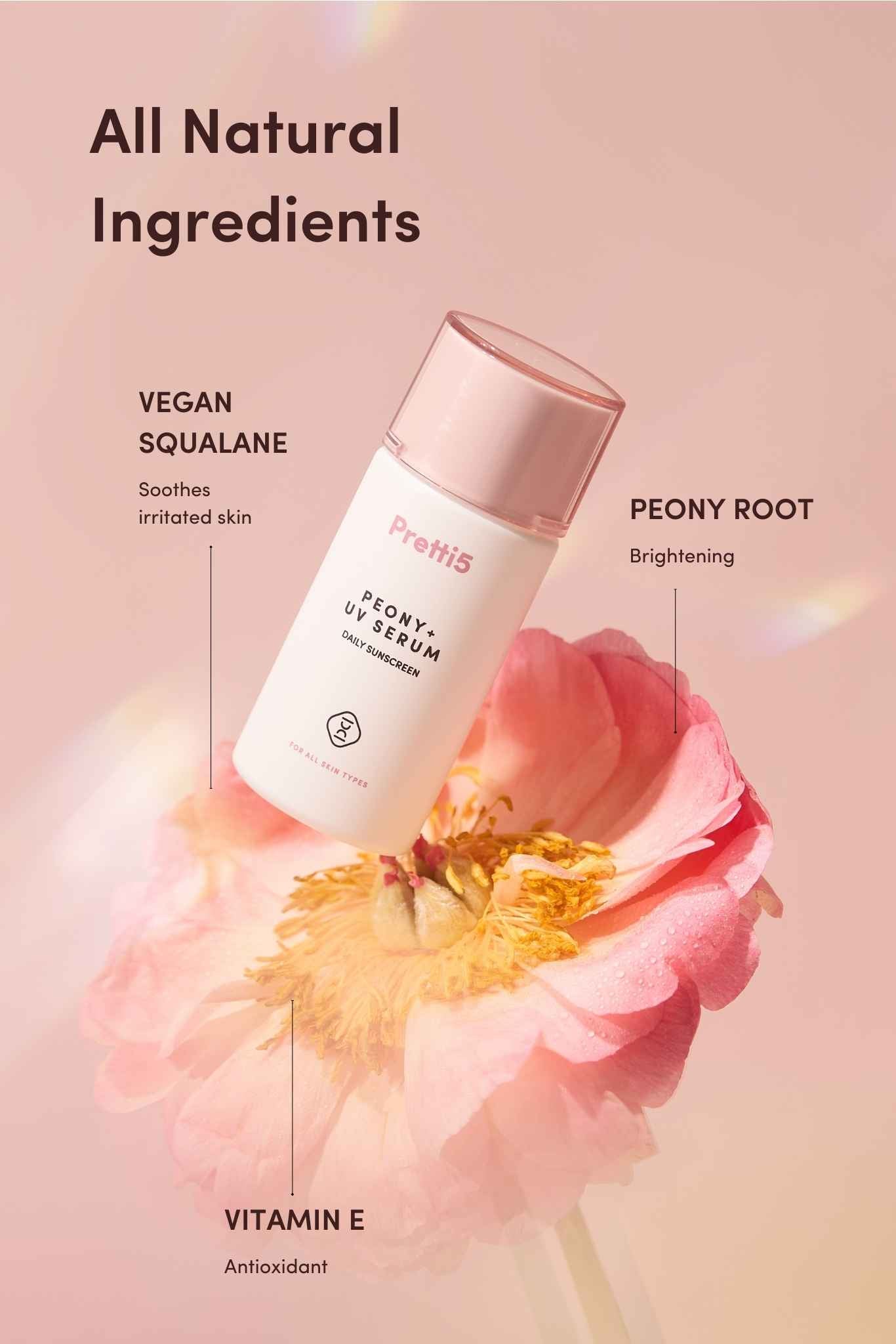 PEONY+ UV SERUM SPF30 PA+++