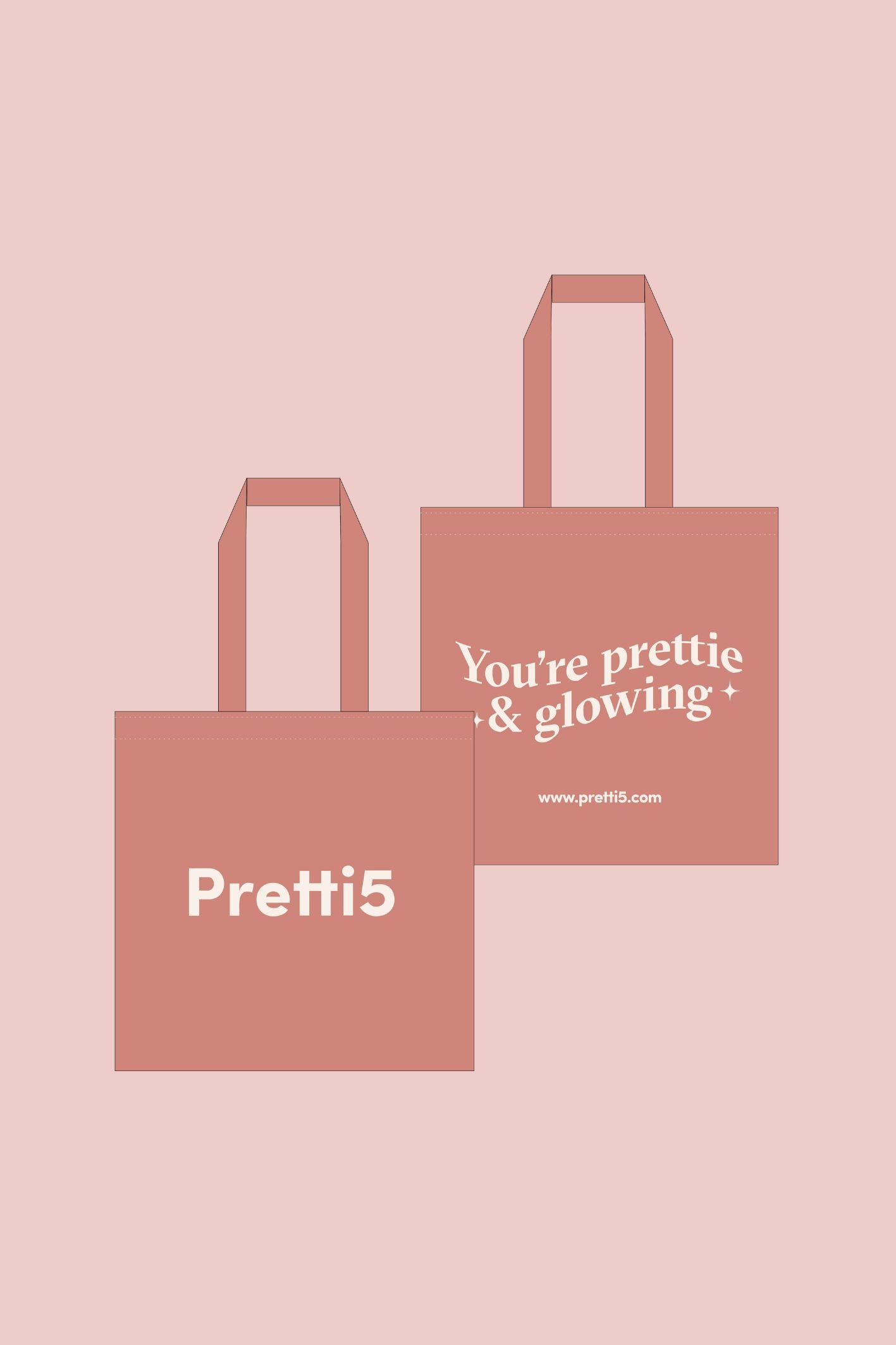 Pretti5 Tote Bag (Random Color)