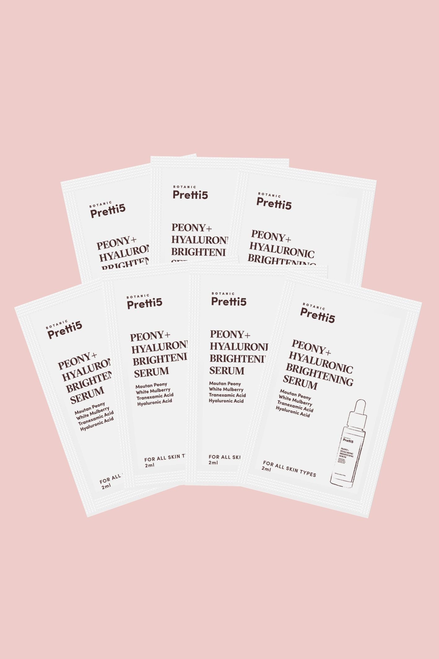 PEONY+ HYALURONIC BRIGHTENING SERUM SACHET (2ml) x 7pcs