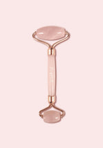 DE-PUFF!ROSE QUARTZ JADE ROLLER TOOL - Pretti5 - TCM-Infused Clean Beauty For Natural Glow