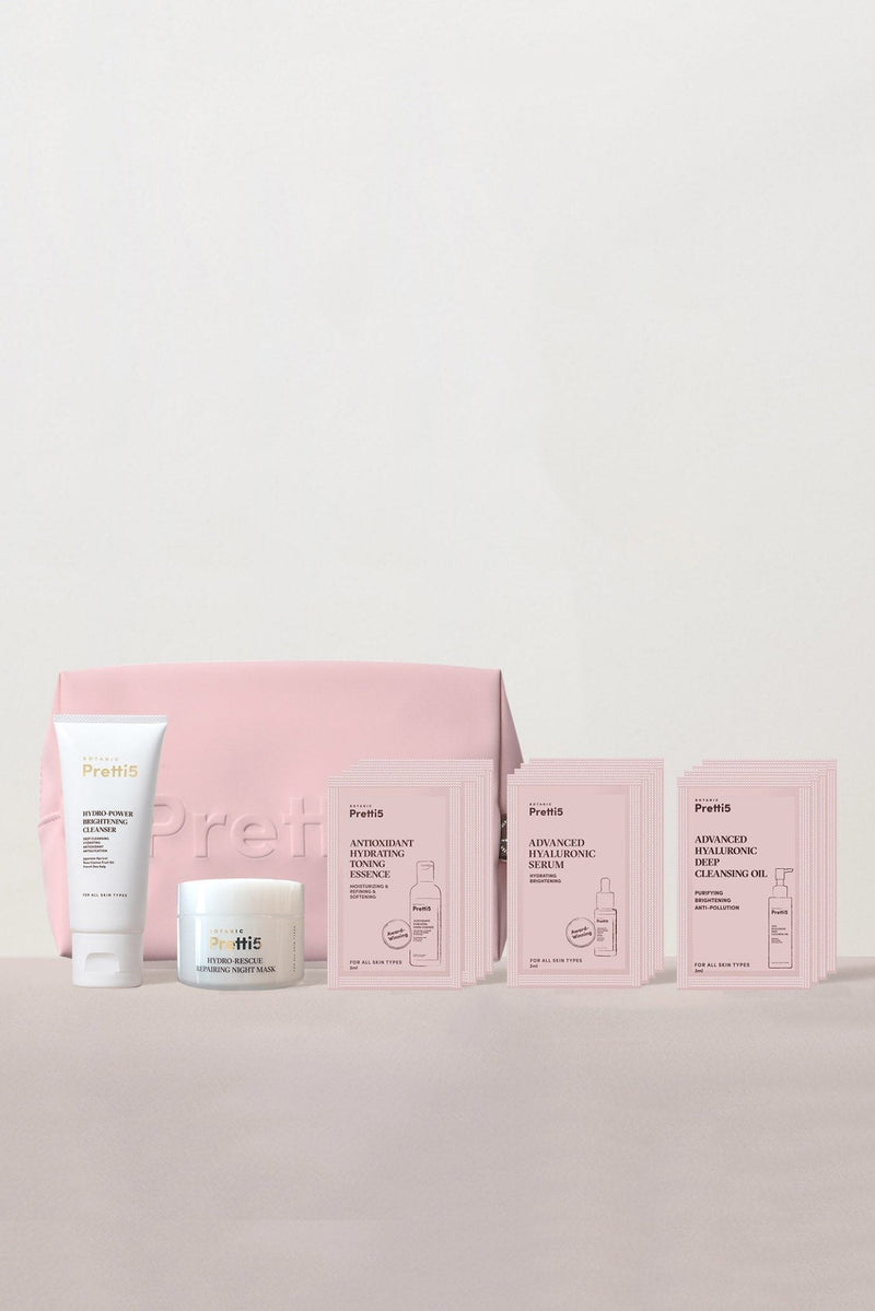 PRETTI5 TRAVEL TRIAL SET - Pretti5 - TCM-Infused Clean Beauty For Natural Glow